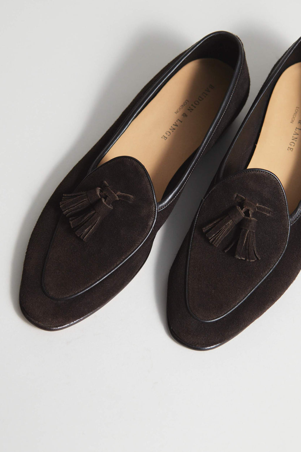 Sagan Classic Tassel Loafer - Chocolate Suede